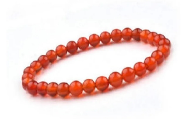 Cornalina - Pulsera de piedras semipreciosas