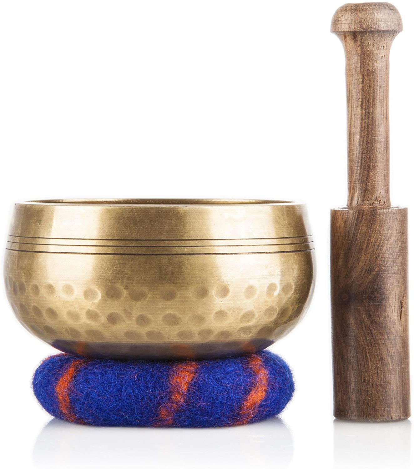 Tazón Cuenco Tibetano Ohm Store Meditación Yoga 4 pulgadas con Accesorios